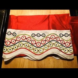 Christmas Mantle Scarf with sequins from Pier One